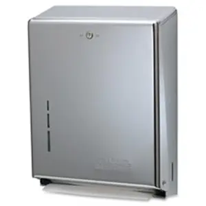 212 MAIN 5-Piece Stainless Steel Touchless C-Fold & Multifold Paper Towel Dispenser Set
