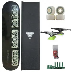 Money font across board complete skateboard