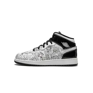 Air Jordan 1 MID SE GS "DIY" DC4099 100