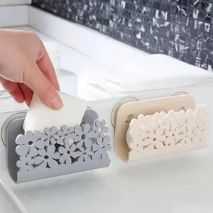 1pc Multipurpose Sink Caddy, Sponge Holder Kitchen Sink, Easy To Install Sponge Caddy For Kitchen Sink, Bathroom Shelf Organizer Storage Rack