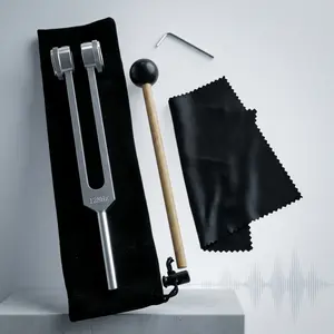 128/528 Hz Tuning Fork for Yoga Meditation Healing for Neural System Testing Tuning Fork Health Keeps The Body Mind Spirit Perfect