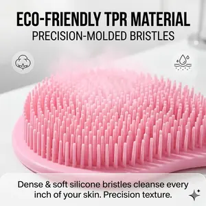 TikTok Made Me Buy It!  Viral Non-Slip Shower Foot Scrubber Mat - The Shower Essential You Need