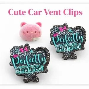 Car Vent Clips with Air Freshener(CLAIM ON LIVE)  - Essential Car Accessory for Fresh Air and Style