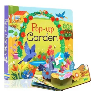 Interactive 3D Pop-Up Garden Book, Educational Nature Exploration Toy for Toddlers, Engaging Learning Tool, Perfect Gift for Kids