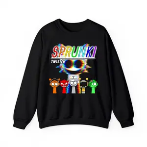 Sprunki Twisted Sweatshirt, Sprunki T-Shirt, Sprunki Game Hoodie