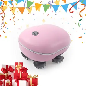 Electric Scalp Massager Handheld Head Massager, Deep Cleaning Waterproof Portable Hair Massager, Suitable for Body Massage, Scalp Stimulator