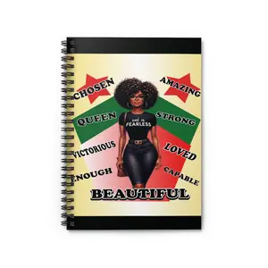 She Is Fearless Journal - Ruled Line