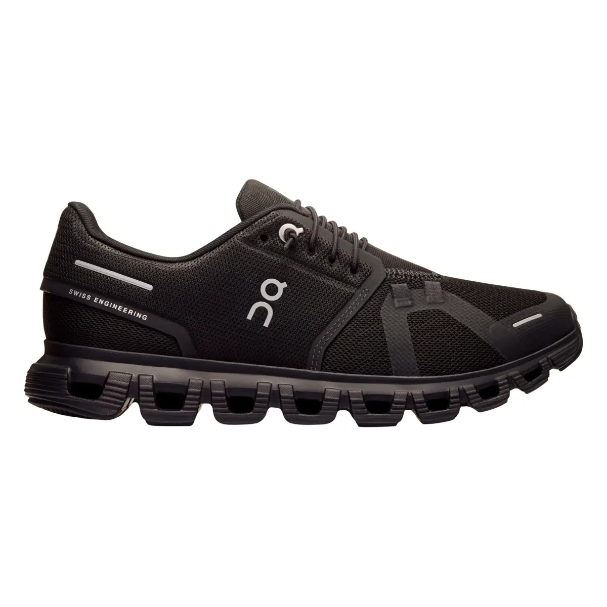 On Running Cloud 6 Wide Black Black Women's Fashion Shoes New