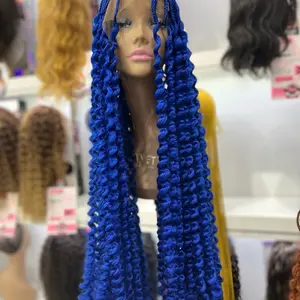 Braided wig knotless curls