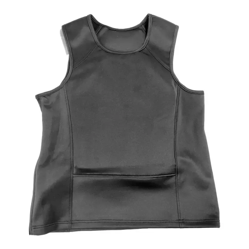 Unisex Level 3A Concealed Top Tank Sleeveless Weighted Vest, Pull-On Wear for Fitness, Weight Training