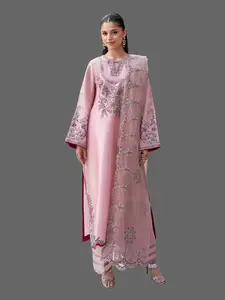 Premium Pakistani Silk Suit Partywear | Wedding, Eid & Formal Wear for Women, Ready to ship from USA, Stitched