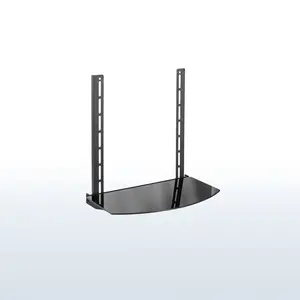 Glass 18" x 10" Under/Above TV VESA Shelf