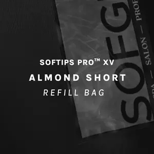 SOFGEL Refill Tip Bag - Standard Almond Short 50pcs.