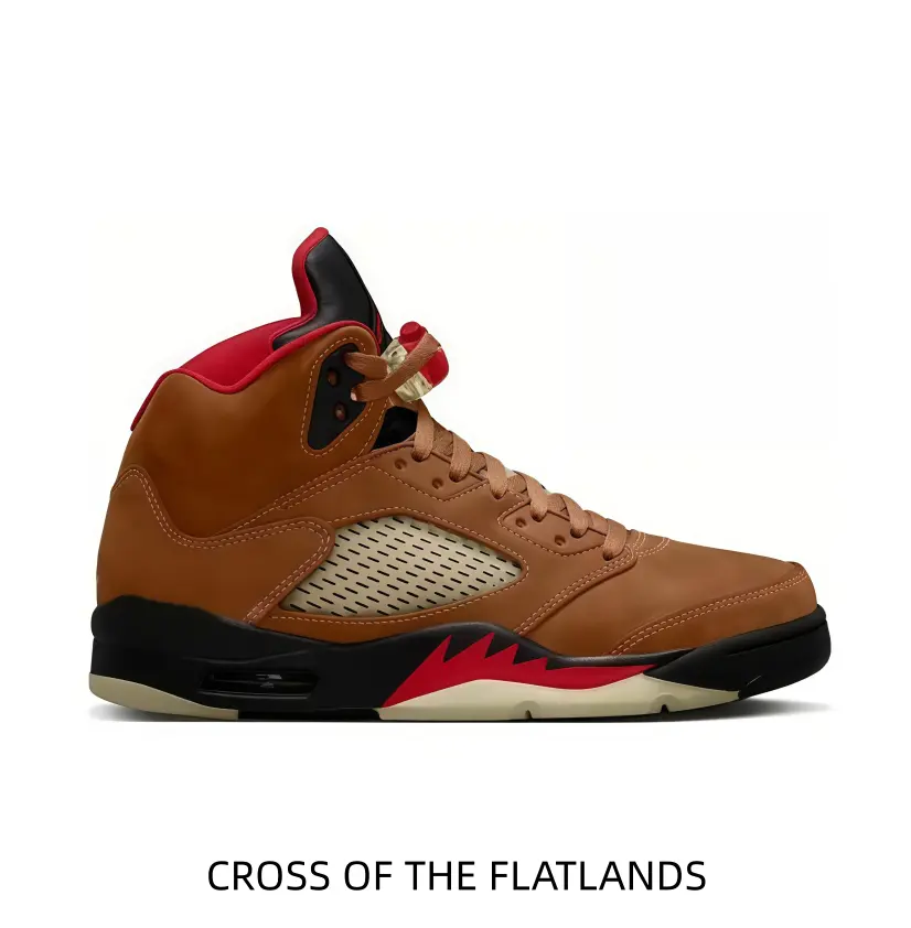 Premium Court-Ready Footwear With A Matte Brown Finish, Vibrant Red Jumpman Logo, And A Durable Rubber Outsole — Great For Players Who Want Style And Traction Without Compromising On Durability