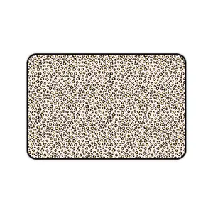 Leopard Print Desk Mat | Animal Print Mousepad Desk Pad