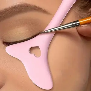 Silicone Eyeliner Pen Template, Easy to Use and Reusable, Versatile Design for All Occasions, Perfect for Everyday Makeup