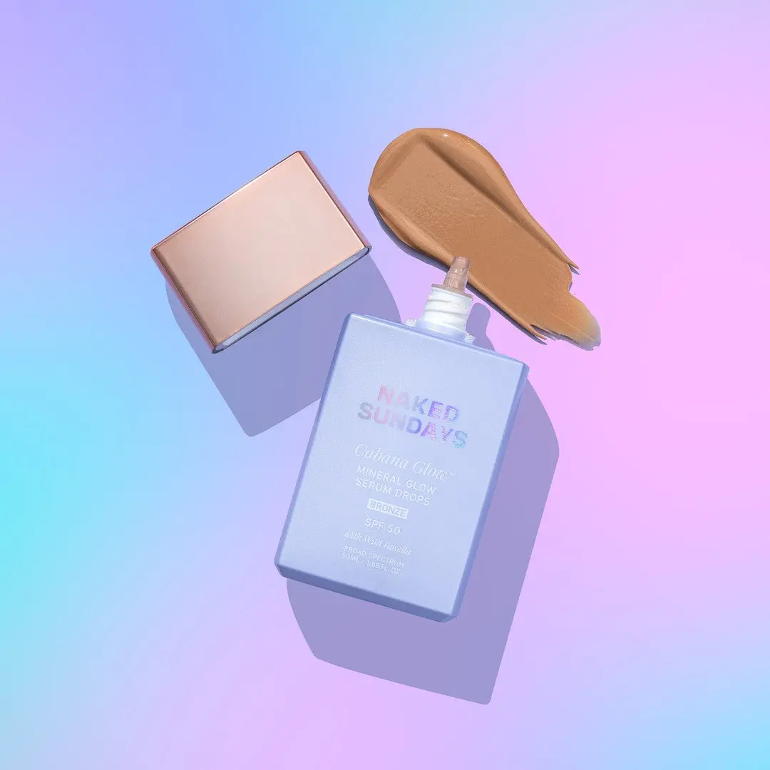 CabanaGlow™ SPF50 Glow Serum Drops - Bronze CabanaGlow™ SPF50 Glow Serum Drops - Bronze