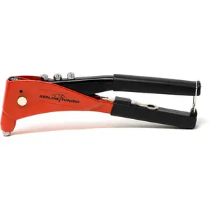 Redline Tuning Heavty-Duty Hand Riveter (Capable of 3/32", 1/8", 5/32" & 3/16" rivets, includes wrench) Pop Rivet Gun Tool
