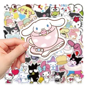 50/100 Series Stickers, Waterproof Ink Splatter Stickers for Laptop Phone Case Decoration, Random Color Style, Durable Design
