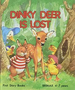 USED-Dinky Deer Is Lost by June Woodman (Hardcover)