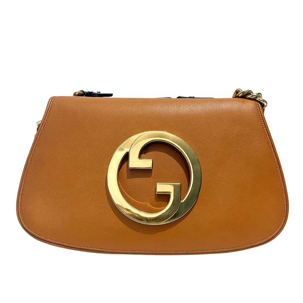 Pre-owned GUCCI Calfskin Shoulder Bags BJ1102304045 Blondie