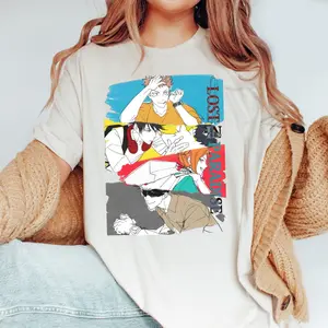 Vintage Lost In Paradise Anime Shirt, Gojo Shirt, JJk Shirt, Anime Lover Shirt, Anime Sweatshirt, Anime Gojo Gift Men and Women Tshirt