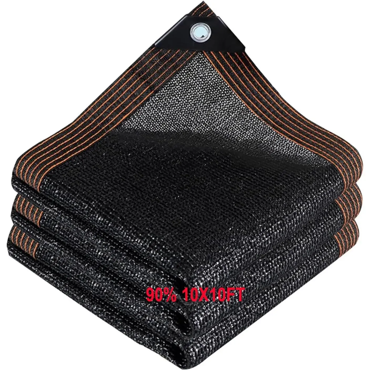 Outdoor Patio Sunshade Mesh Tarp - 90% Shade Cloth, UV-Resistant Polyethylene Grommeted Insect-Proof for Garden Greenhouses, Kennels, Fruit Cover, Plant Cover (Outdoor Sun Shades for Patio), Flowers