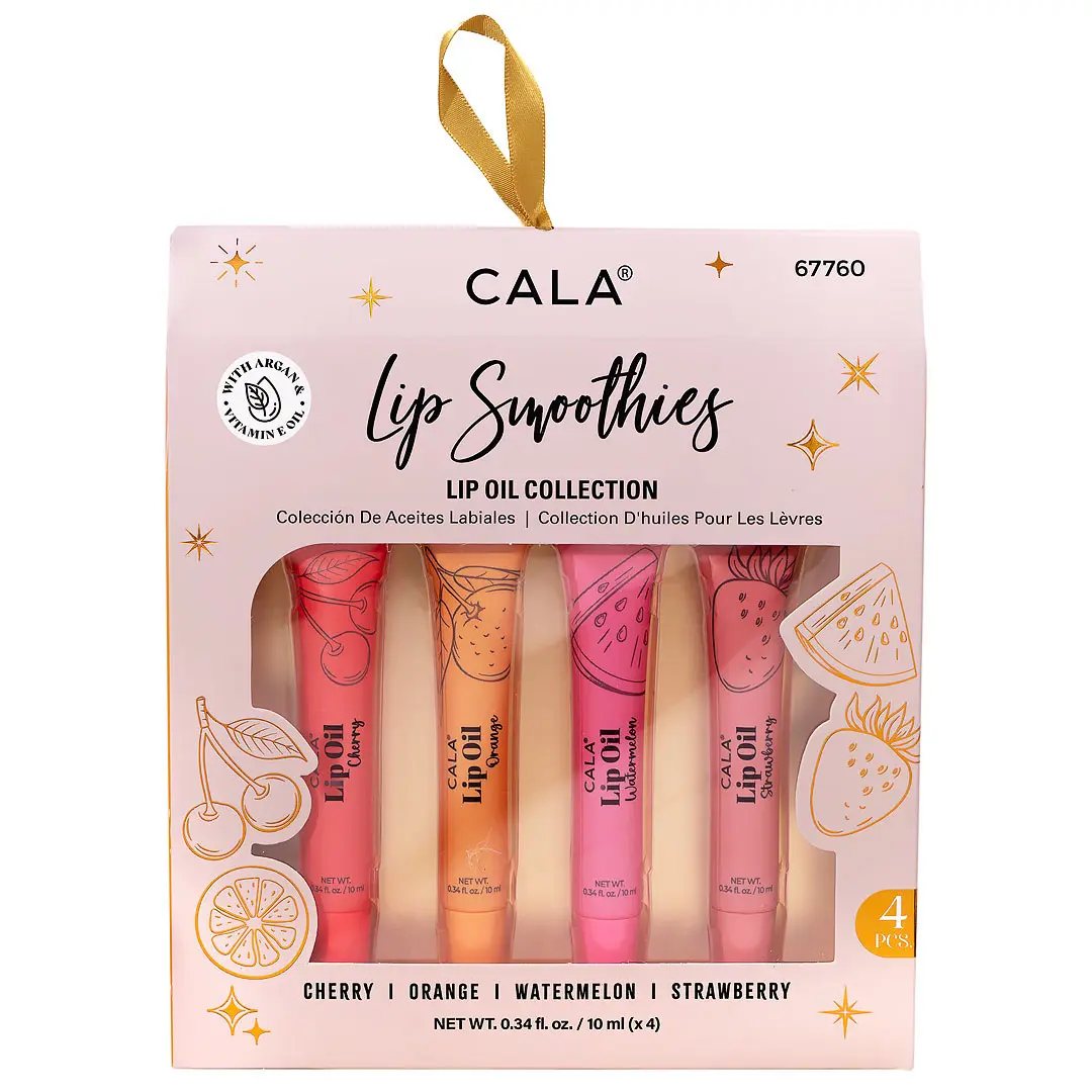 LIP SMOOTHIES LIP OILS (4PCS)