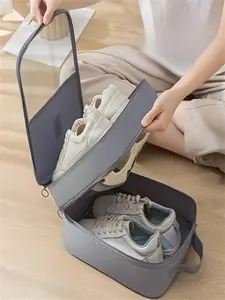 Travel Shoe Storage Bag, Hanging Storage Box, Large Capacity, Multi-Functional, Space-Saving Luggage Bag, Travel Organizer Bag