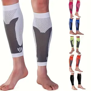 [Compression Leg Sleeves] 1 Pair of Elastic Sports Compression Leg Sleeves |   Suitable for Exercise Wear, Leg Socks