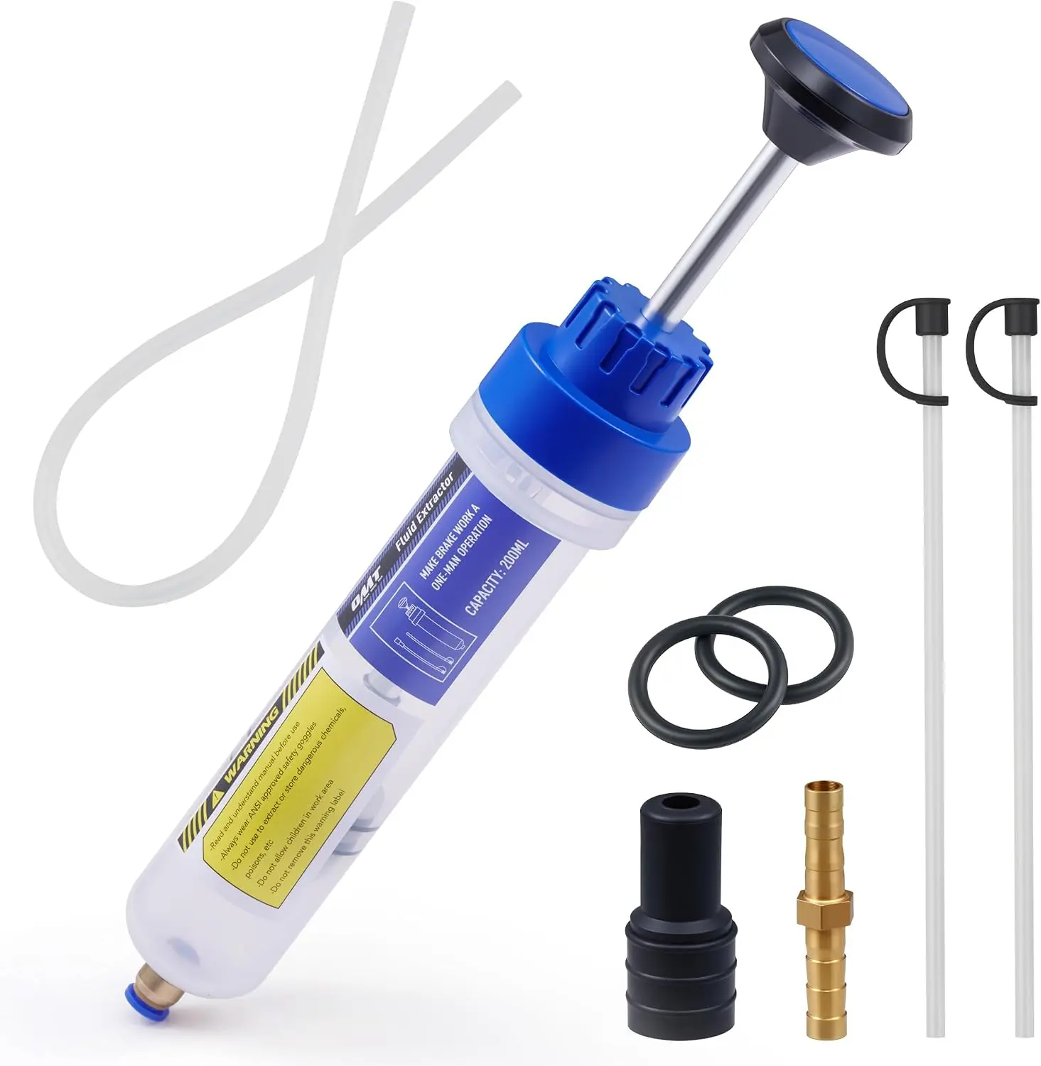 200mL manual fluid extractor kit
