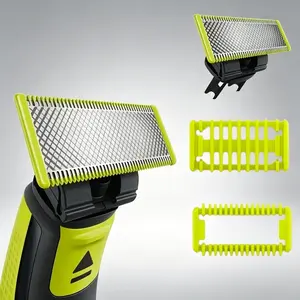 Electric Shaver Anti-Cut Blades, Norelco One Blade Handle & Trimmer Replacement T-Shape Blades, Grooming Kit Accessories