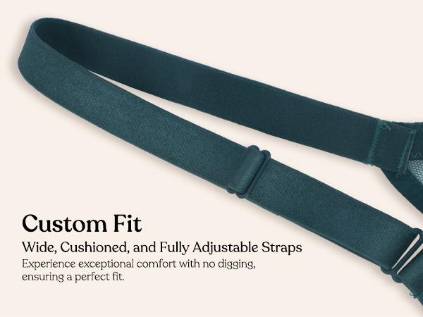 Live Only HSIA Blossom Plus Size Soft Lace Full Coverage Women Unlined Underwire Bra Mesh Soft Womenswear