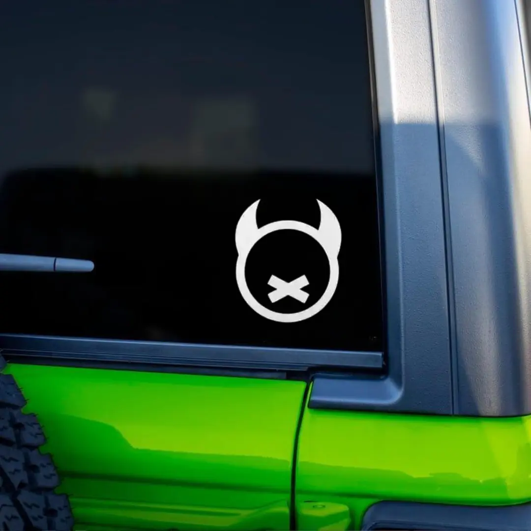 Quiet Club Racing Vinyl Decal Sticker, Decal, Premium Waterproof Vinyl Sticker for Car, Truck, SUV, Jeep Rear Window, Laptop, Tumbler, Cooler & Glass Surfaces