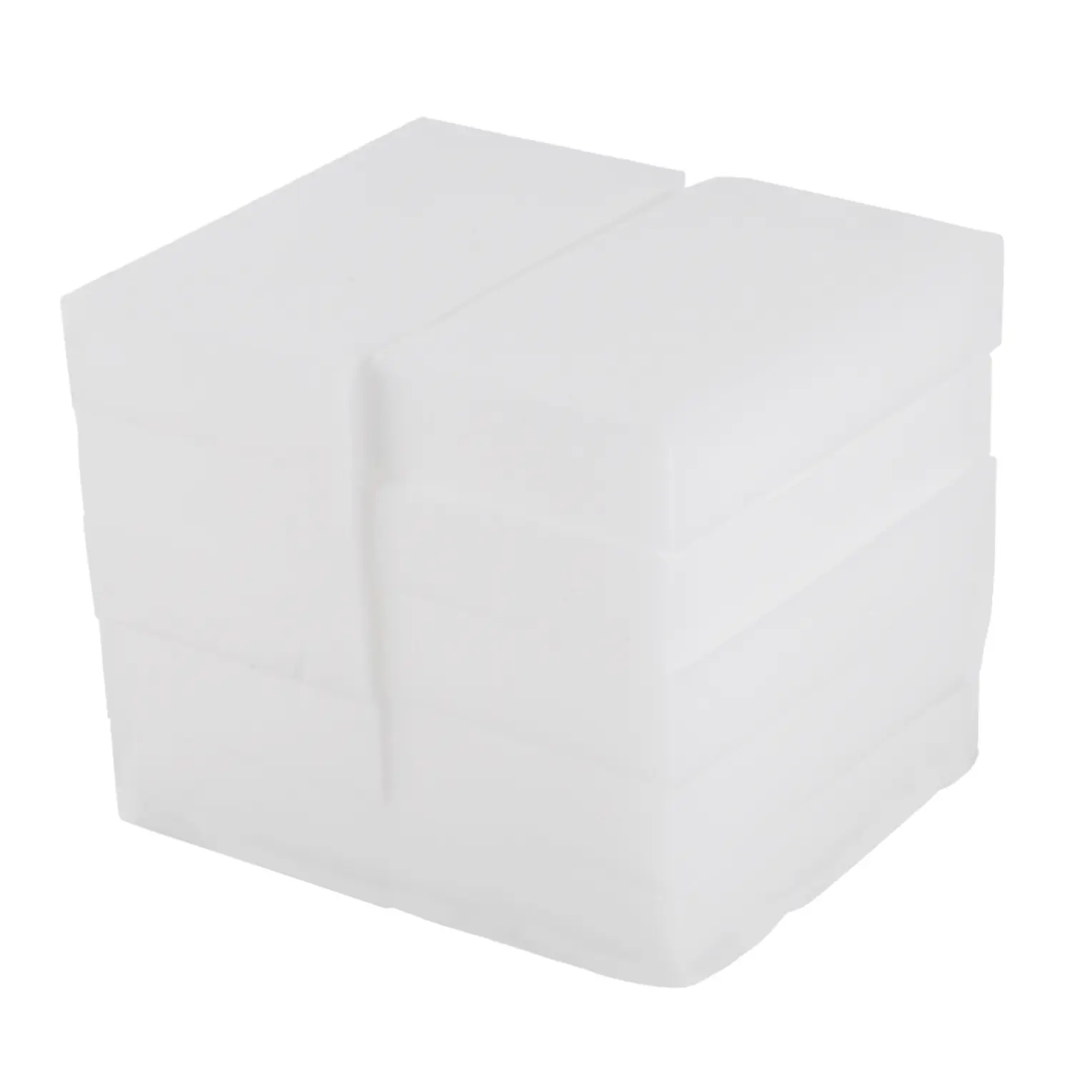 10pcs Eco-Friendly Melamine Magic Sponge Strong Cleaner Scrubbing Pad Refills, 100mm×60mm×20mm White Stains Cleaning Tool (Tools & Hardware Accessory)