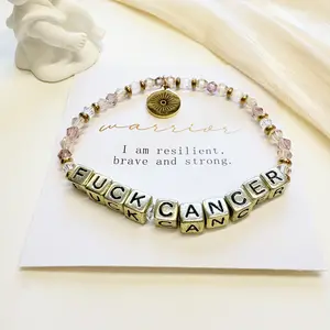 Beaded Letter Bracelet - Personalized Word Bracelets | Colorful Stretch Bead Jewelry | Custom Name Bracelet for Best Friend, Motivation Gift, Thanksgiving Jewelry, Christmas Stocking Stuffer, Handmade Ocean Vibes Bracelet, Holiday Gift for Her