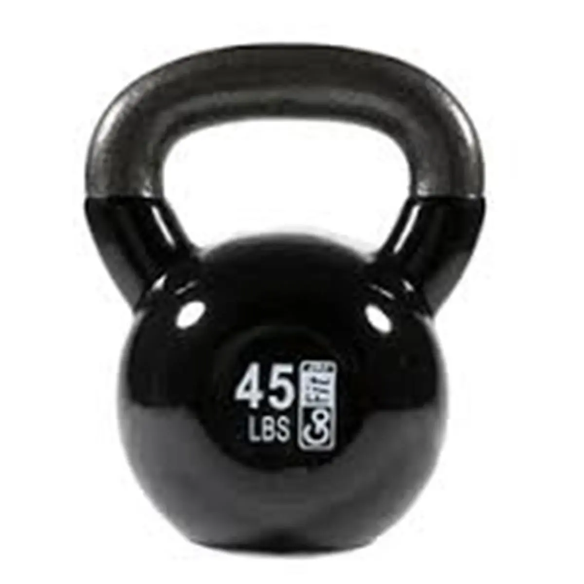 212 MAIN 45 lbs Champion Kettlebell, Black Vinyl Coated Home Fitness Equipment for Strength and Functional Training Workouts, Lower Body Workout, Muscle Training Equipment, Strength Training Equipment