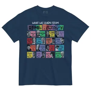 What We Learn From Black History Sweatshirt, Black History Shirt, Black Lives Matter Shirt, African American Tee, Equality Shirt