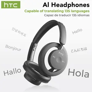 HTC HP06 OWS headphones AI smart simultaneous translation headset can translate 135 languages OWS headset features multiple color options,HD calling,and cinema-level sound quality