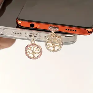 Minimalist Phone Dust Plug, Protective Anti-Dust Charging Port Cover, Universal Protector for iPhone, Smartphone & Type-C, Essential Accessory for Device Protection