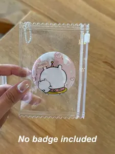 Fashion Mini Display Bag, Transparent PVC Material, Dustproof Zipper Storage Bag, Suitable for Women's Bags, Keychain Holder, Card Case, Storage Pouch