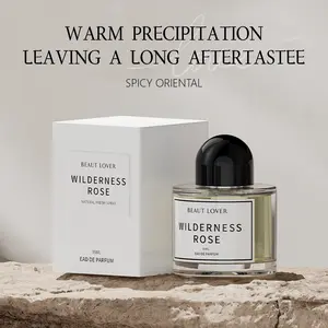 Unisex Wilderness Rose Perfume 99ml - Single Item Spicy Oriental Scent, Rich Long-Lasting Cologne-Like Fragrance with Top Notes of Rose, Pink Pepper, Raspberry Flower & Base Notes of Papyrus, Amber; Confident Bold Allure