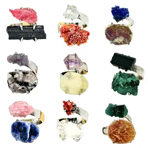 【No.310-318】Unique Double-end Handmade Crystal Ring