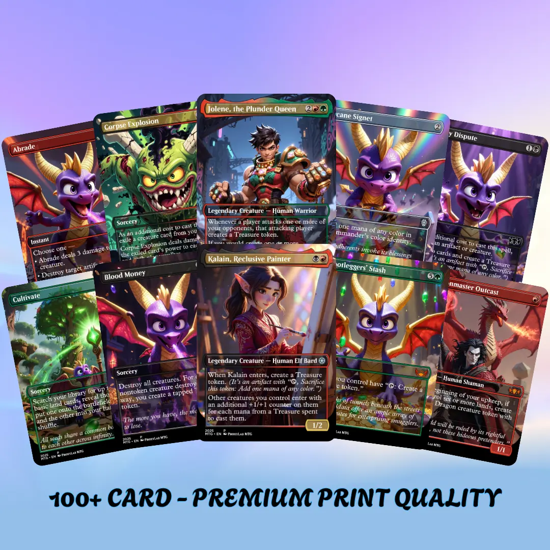 mtg rainbow dragon commander deck The Ur-Dragon ULTIMATE Dragon Tribal Five-Color Magic MTG Commander De   CommanderComplete