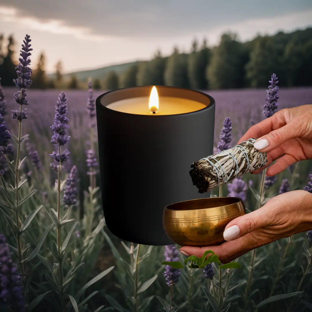 Wild Lavender & Sage Candle - Ideal for Home Decor and Spiritual Use boujee candles candles