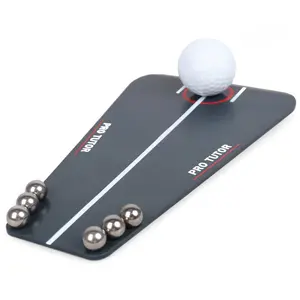 Portable Golf Putting Mirror Training Tool, a Practice Assistant for Beginners And Adults in Golf Training.