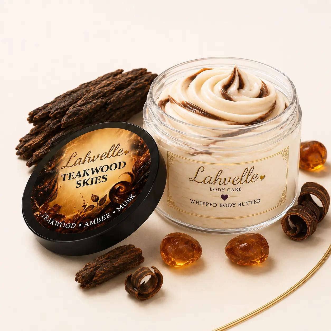 Scented Whipped Body Butter for Dry-Feeling Skin - Men | Shea, Mango & Cocoa Triple-Butter Moisturizer
