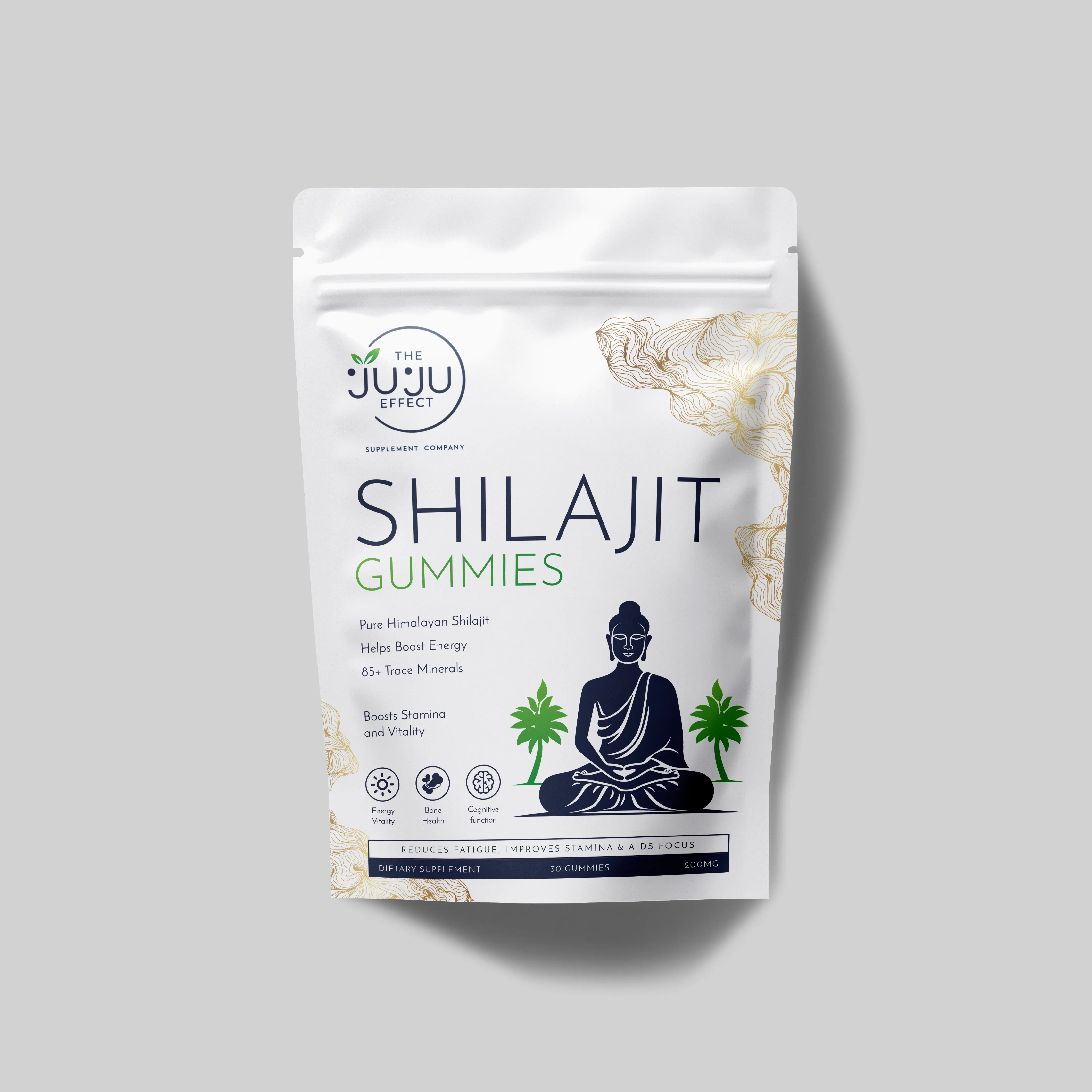 Shilajit The Juju Effect Supplement in Gummies Form for Energy Vitality - Potential Benefits for Energy Production