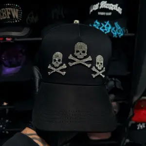 1:1 FES Hat - Lonche de Huevito with Skull and Crossbones Design