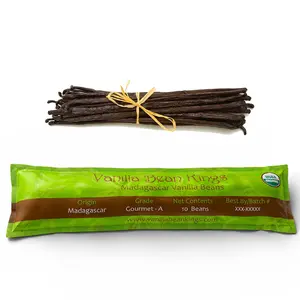 Organic Madagascar Vanilla Beans Whole Grade A Vanilla for Vanilla Extract and Baking